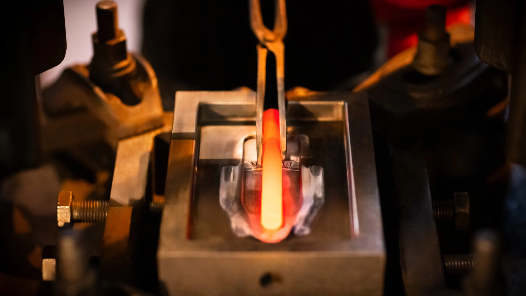 Lock Escutcheon in the making